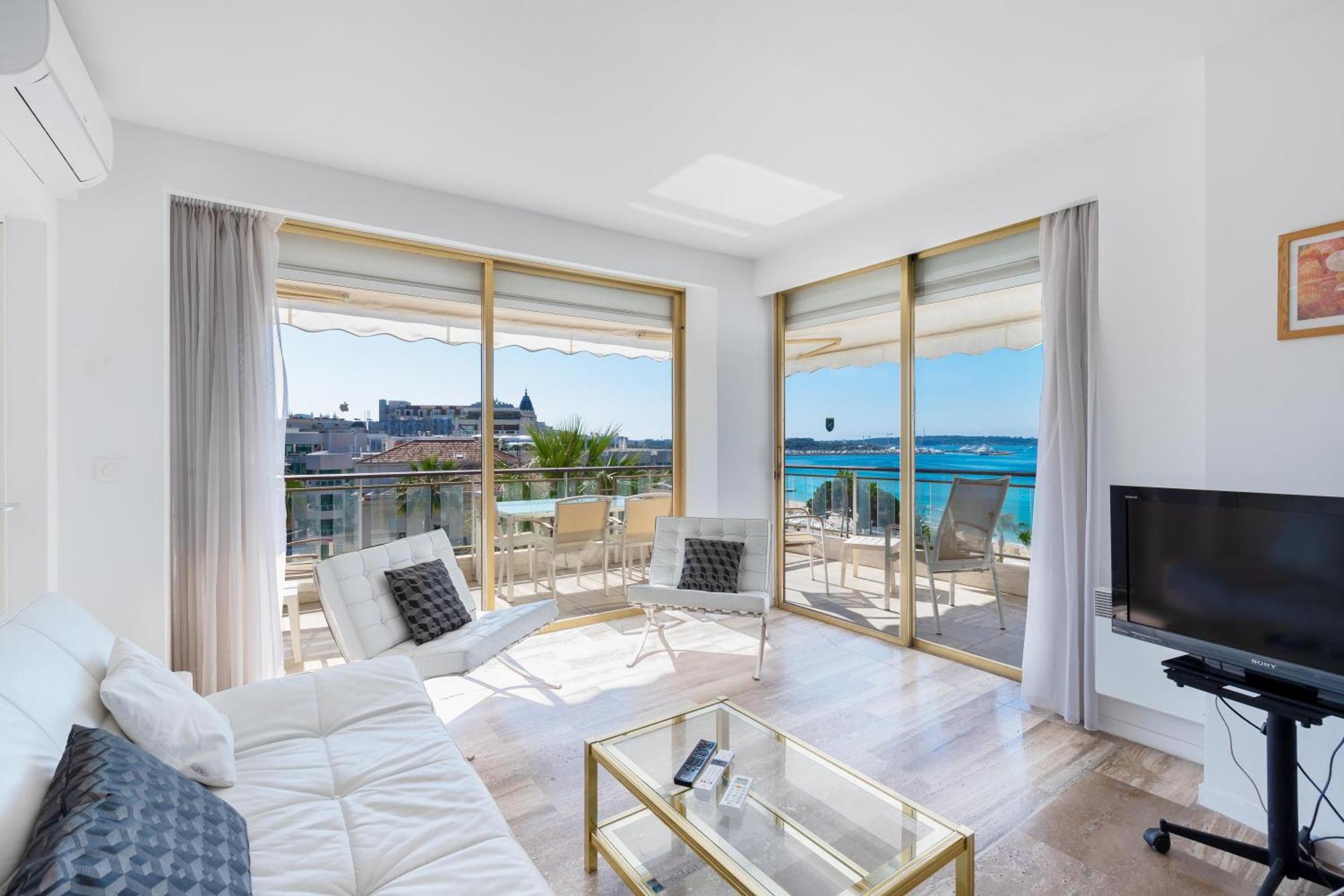 Agence Des Residences - Appartements Prives Du 45 Croisette- Prestige Cannes Rum bild